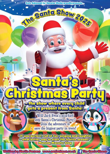 Santa’s Christmas Party – the show where every child gets a present from Santa!